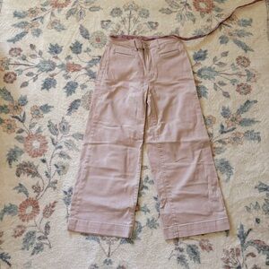 Levi’s Wide Leg Cropped Pink Jeans